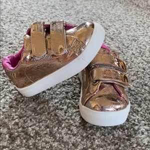 Juicy Couture Rose Gold Toddler Sneakers